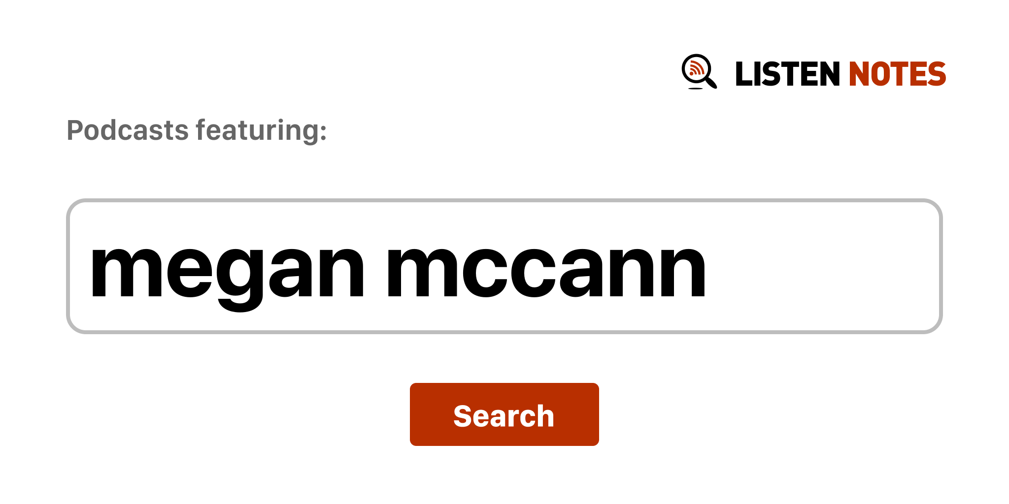 Megan Mccann Top podcast episodes